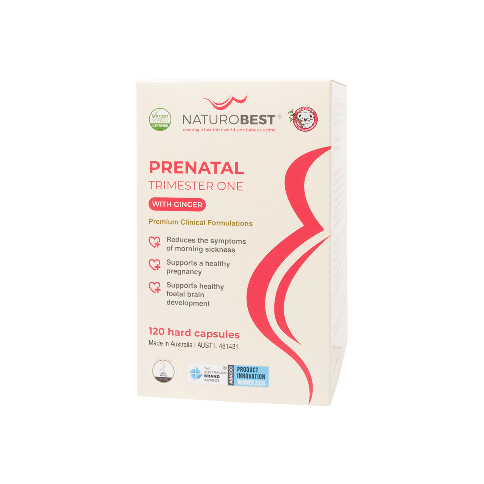 Prenatal Trimester One with Ginger 120s - Carton | Expires AUG 2027