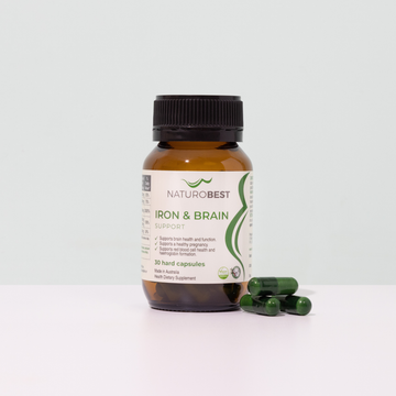 Iron & Brain Support | Xmas Sale 25% Off!