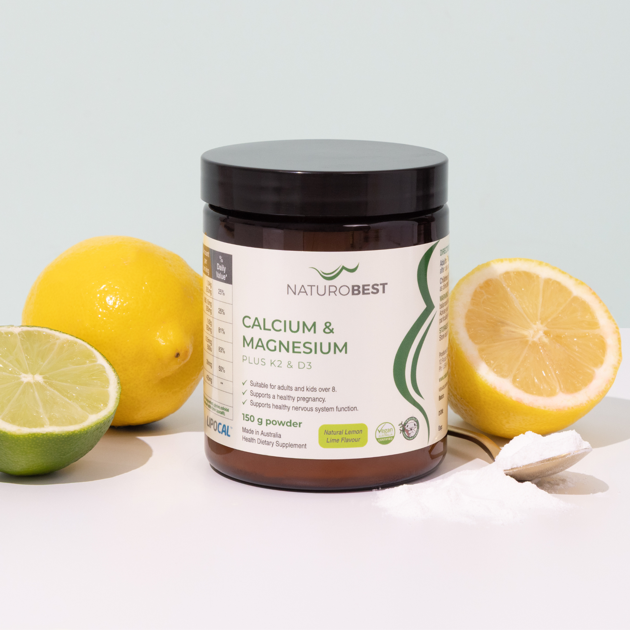 Calcium & Magnesium Plus K2 & D3 | US Label
