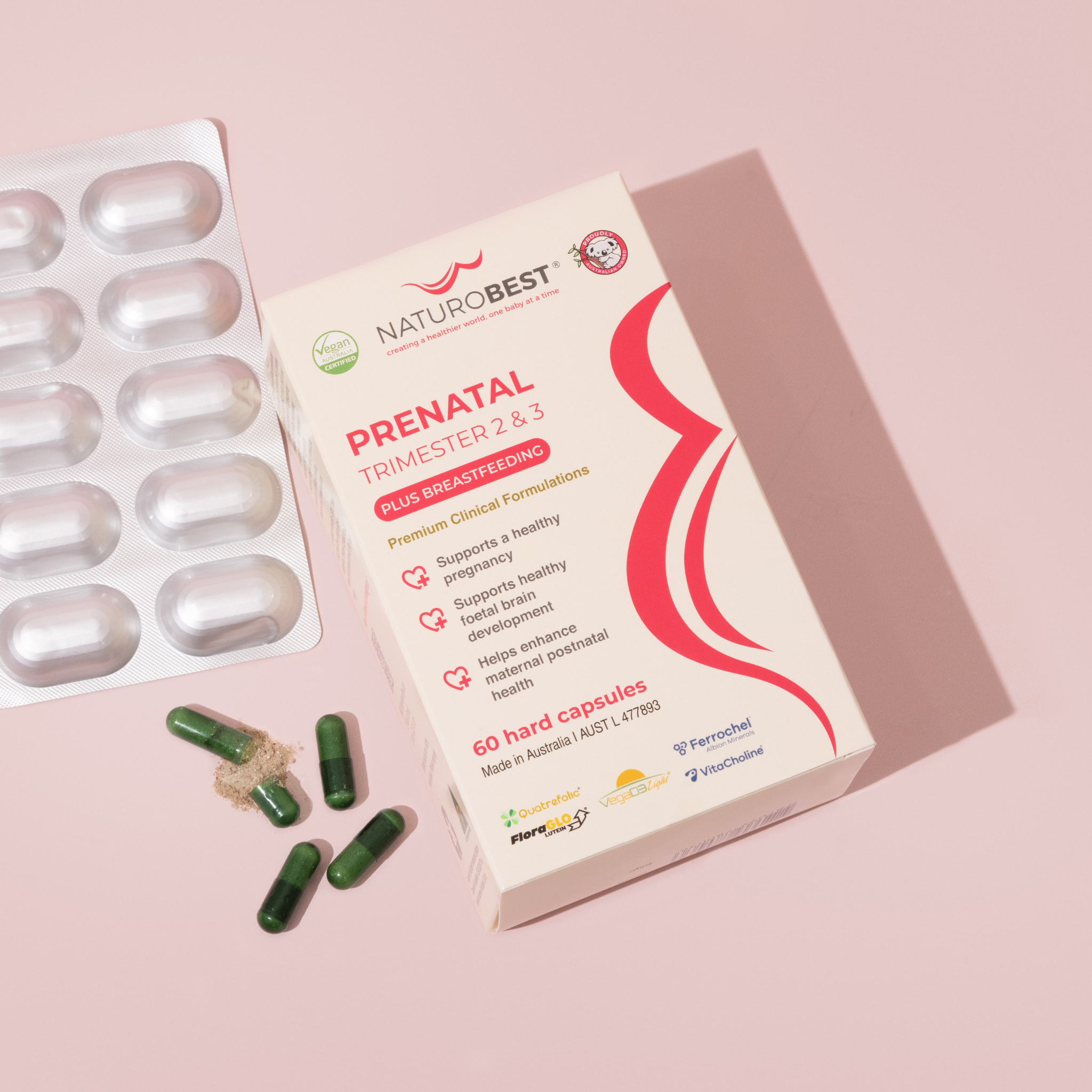 Prenatal Trimester 2 & 3 Plus Breastfeeding | Pregnancy & Breastfeeding Vitamins