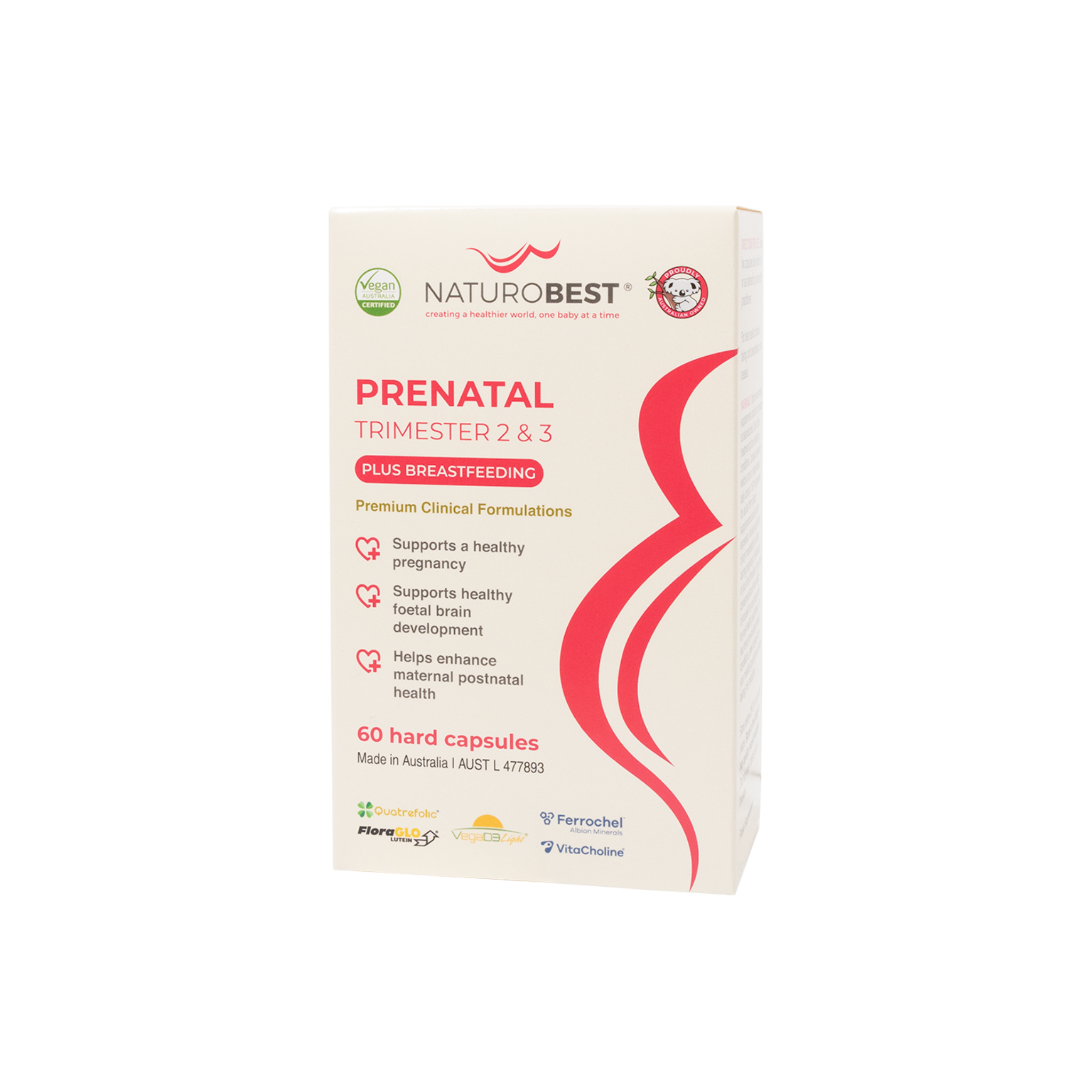 Prenatal Trimester 2 & 3 Plus Breastfeeding | Pregnancy & Breastfeeding Vitamins