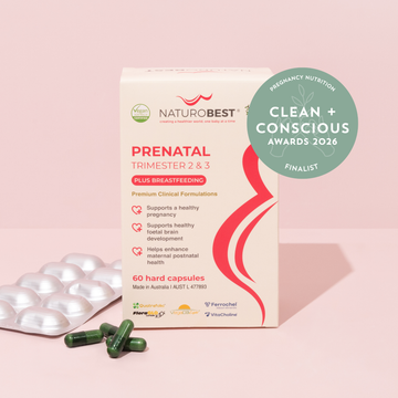 Prenatal Trimester 2 & 3 Plus Breastfeeding | Pregnancy & Breastfeeding Vitamins